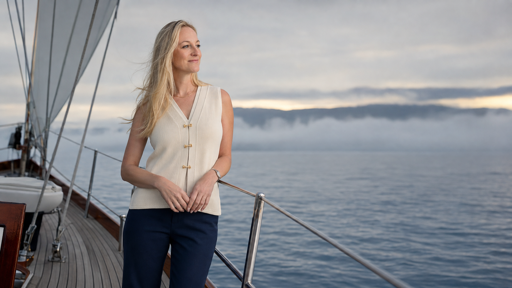 The Current Cardigan — Gardiners Bay / Sail